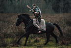 warrior on horseback
