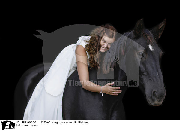 bride and horse / RR-90206