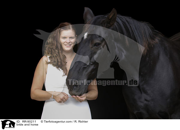bride and horse / RR-90211