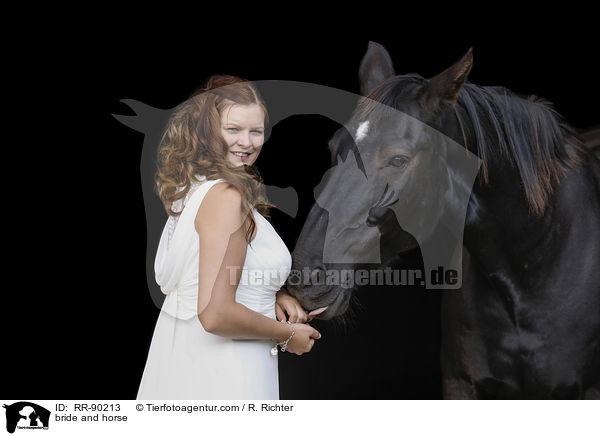bride and horse / RR-90213