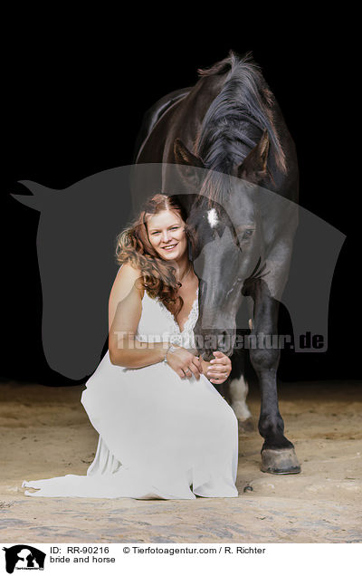 bride and horse / RR-90216