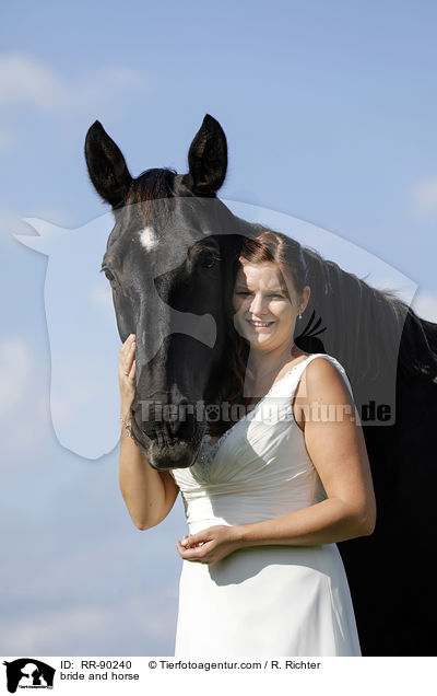bride and horse / RR-90240
