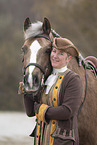 woman and Welsh Cob