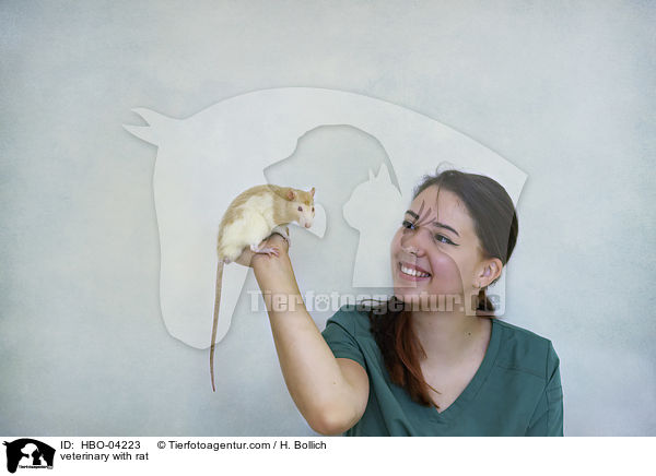 veterinary with rat / HBO-04223