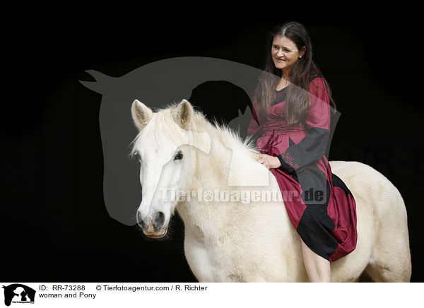 woman and Pony / RR-73288