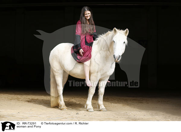 woman and Pony / RR-73291